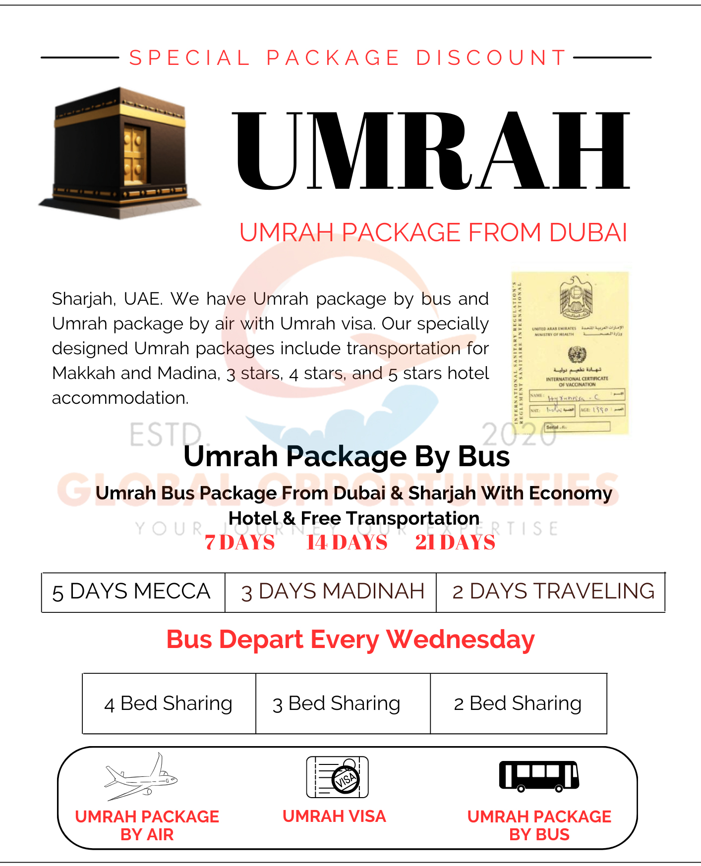 Umrah Special Discount